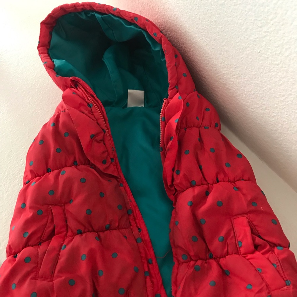 Zara baby girls winter jacket vest